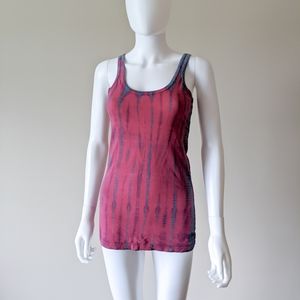 Billabong Tie Dye Pink and Blue Tank